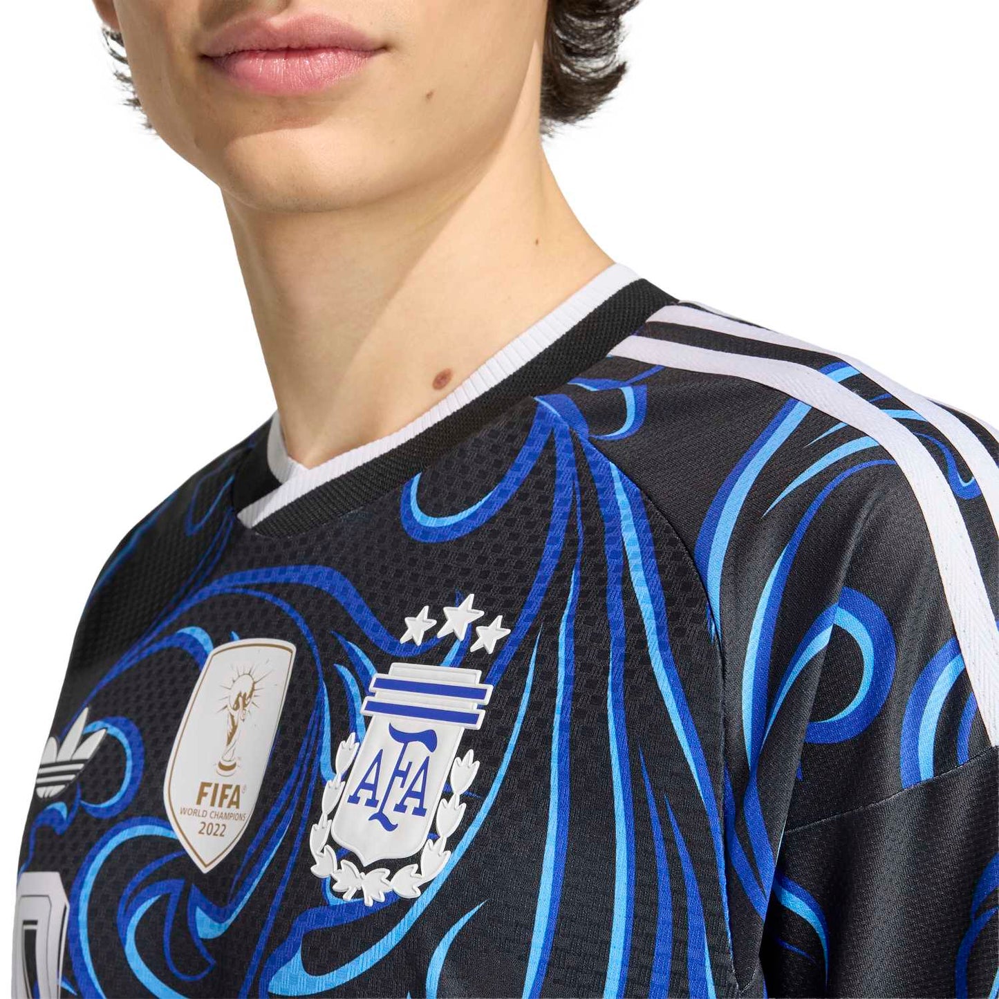 Maillot Extérieur Authentique Argentine Messi 26 - Homme